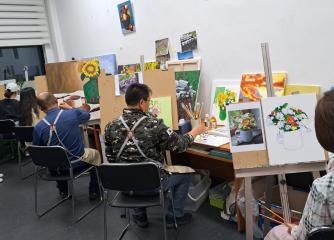 예술의 경지로 유화