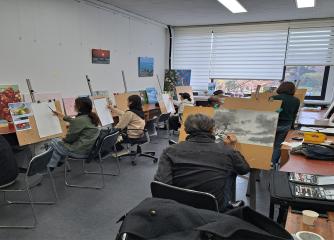 연필로 그리는 소묘